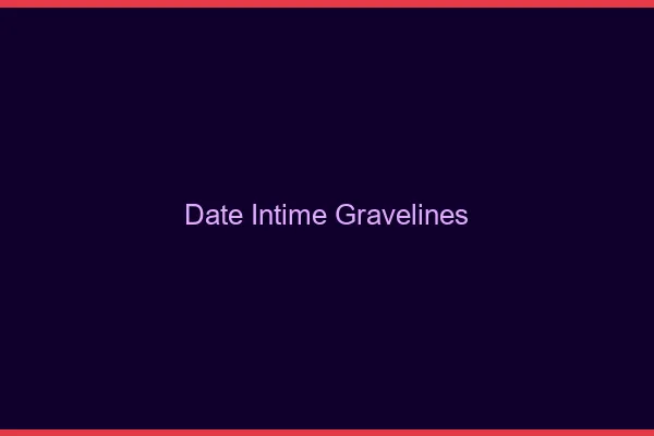 Date Intime Gravelines