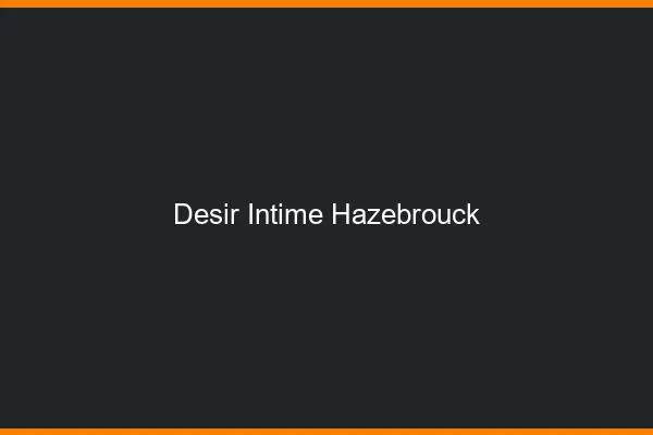 Désir Intime Hazebrouck