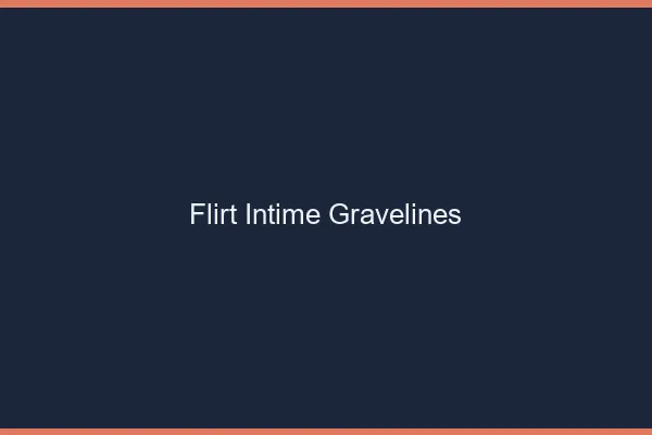 Flirt Intime Gravelines