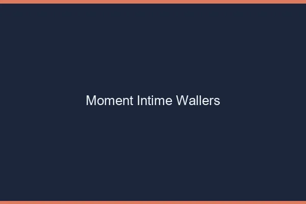 Moment Intime Wallers