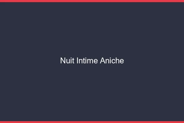 Nuit Intime Aniche