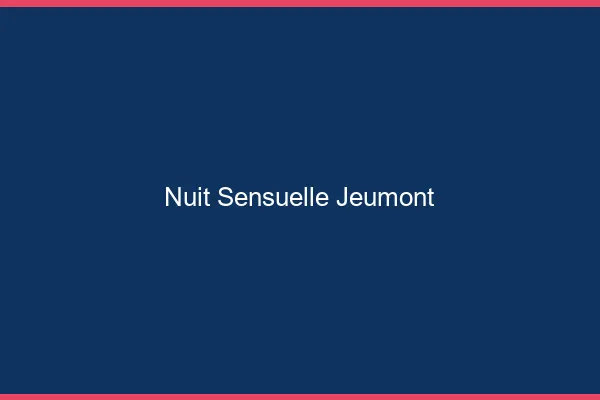 Nuit Sensuelle Jeumont