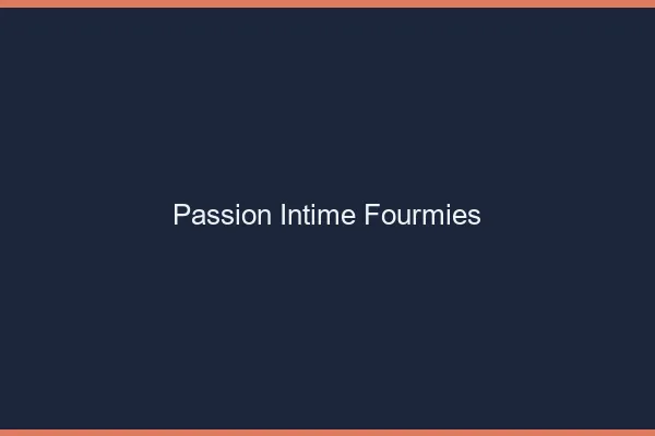 Passion Intime Fourmies