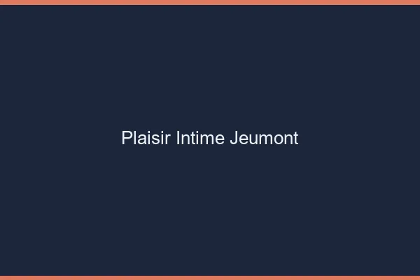 Plaisir Intime Jeumont