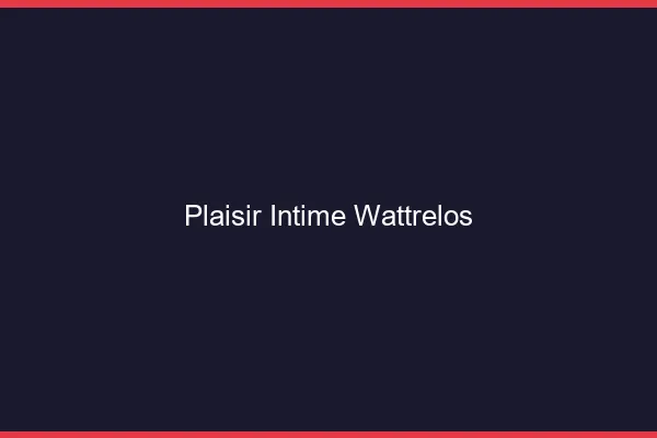 Plaisir Intime Wattrelos
