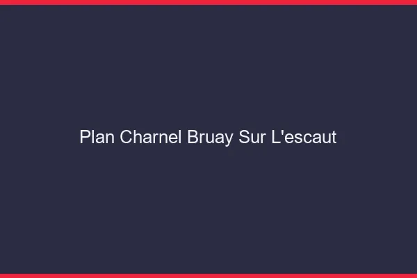 Plan Charnel Bruay-sur-l'Escaut