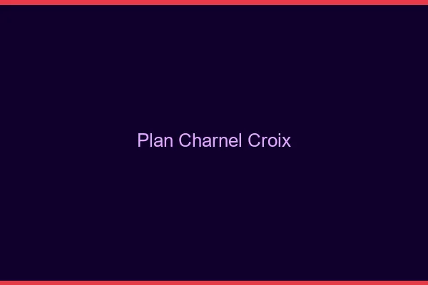 Plan Charnel Croix