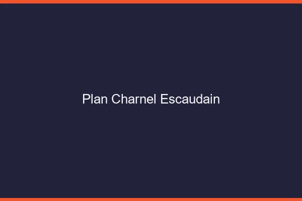 Plan Charnel Escaudain