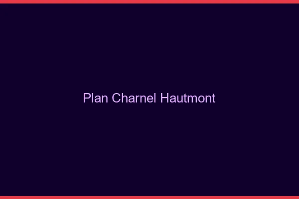 Plan Charnel Hautmont
