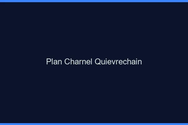 Plan Charnel Quiévrechain