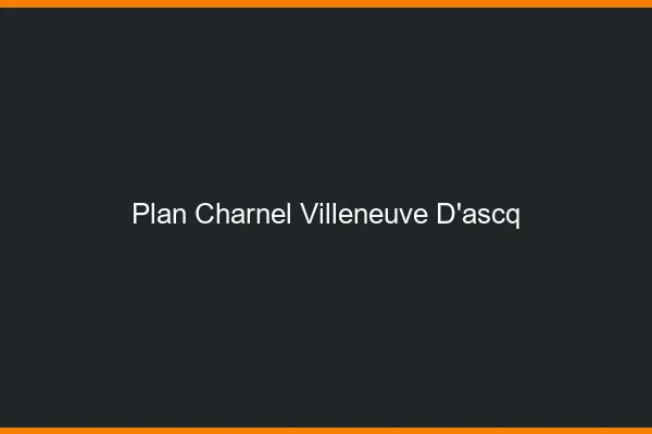 Plan Charnel Villeneuve-d'Ascq
