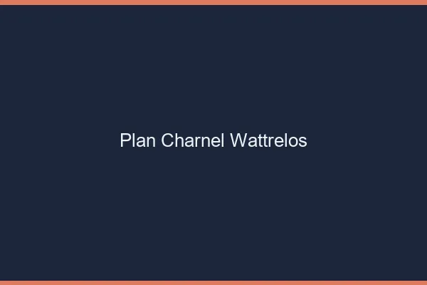 Plan Charnel Wattrelos