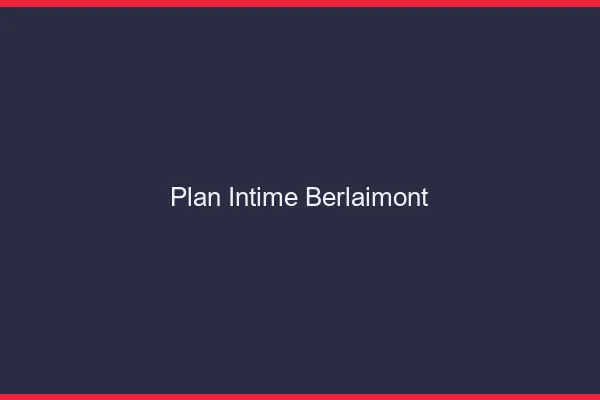 Plan Intime Berlaimont