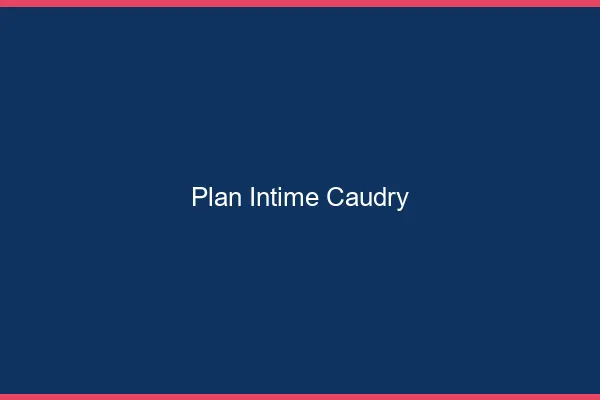 Plan Intime Caudry