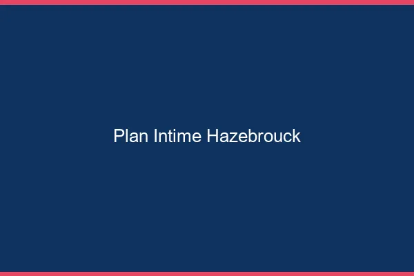 Plan Intime Hazebrouck
