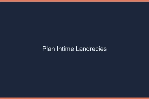 Plan Intime Landrecies