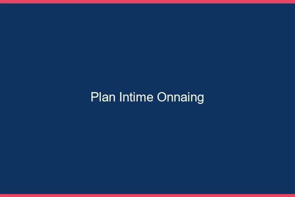Plan Intime Onnaing