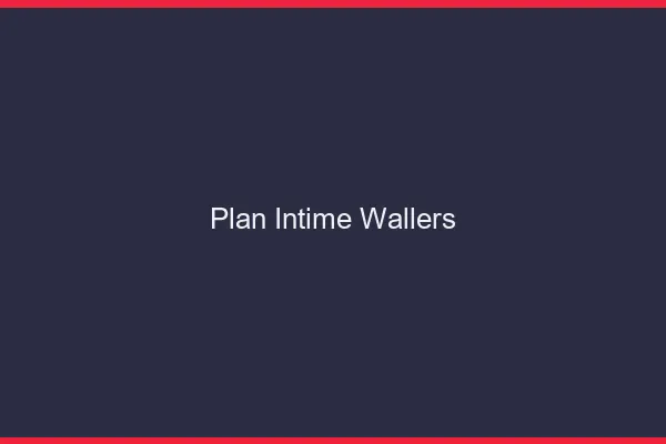 Plan Intime Wallers