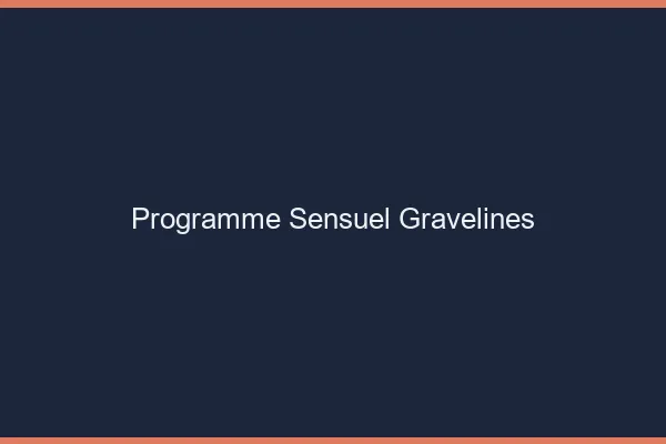 Programme Sensuel Gravelines