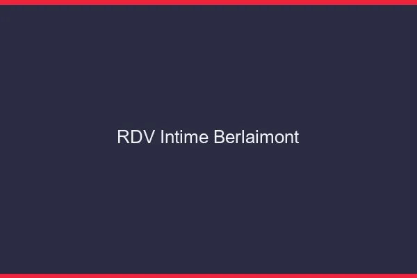 RDV Intime Berlaimont