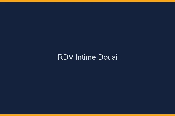 RDV Intime Douai