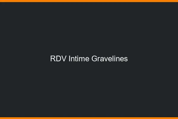 RDV Intime Gravelines