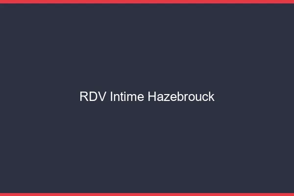 RDV Intime Hazebrouck