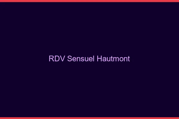 RDV Sensuel Hautmont