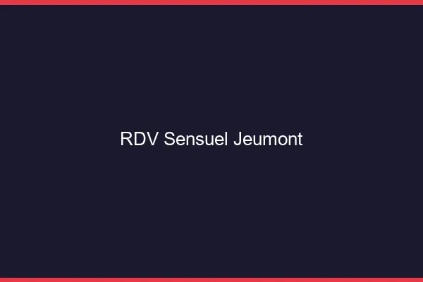 RDV Sensuel Jeumont