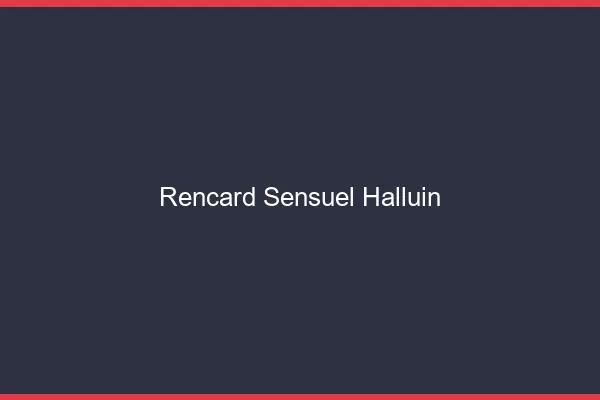 Rencard Sensuel Halluin