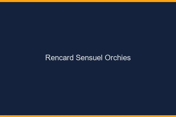 Rencard Sensuel Orchies